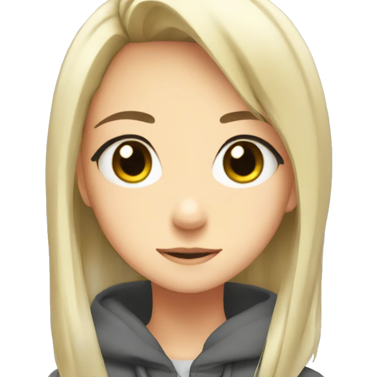 Anime girl emoji