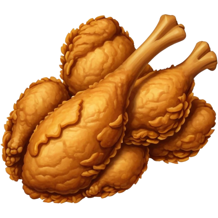 Seasoned Fried Chicken emoji