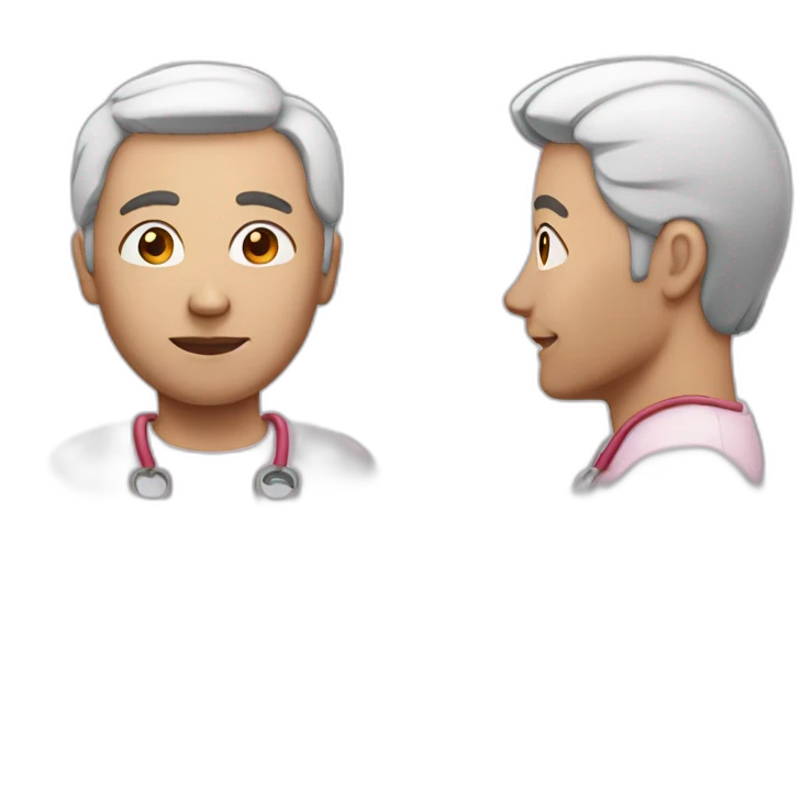 man with heart surgery emoji
