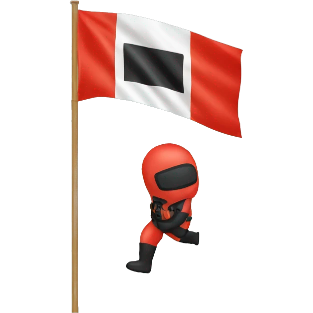 diver down flag emoji