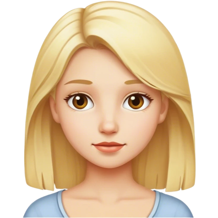 Blonde Girl  emoji