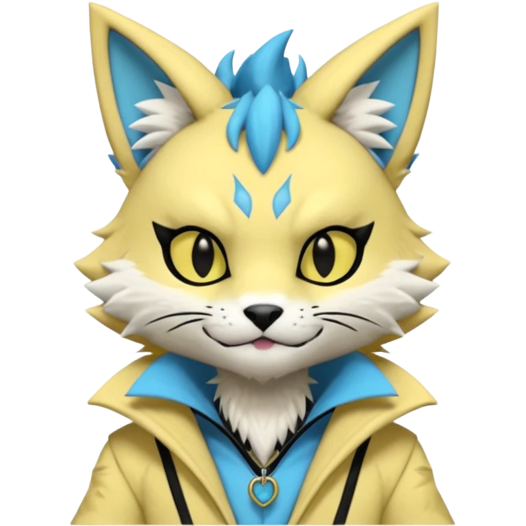 Cool gothic cute Kemonomimi Nekomimi Japanese Anime Kemono Furry Style Gatomon-Vernid-Zeraora-Sergal-Fursuit-furry-fursona emoji