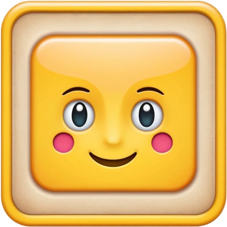 small rectangle stamp with perforated edges, slightly curled corners, subtle paper texture, simple colorful abstract or emblematic design centered on light background, soft lighting, subtle shadows, emoji scale emoji