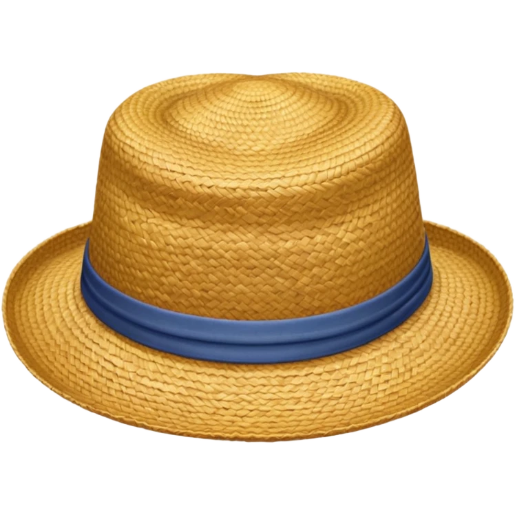کلاه حصیری emoji