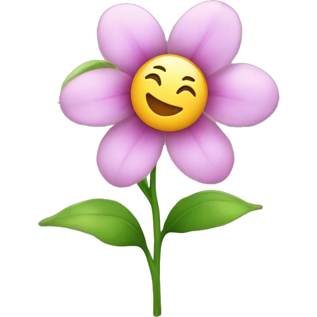 flower with twinkle emoji