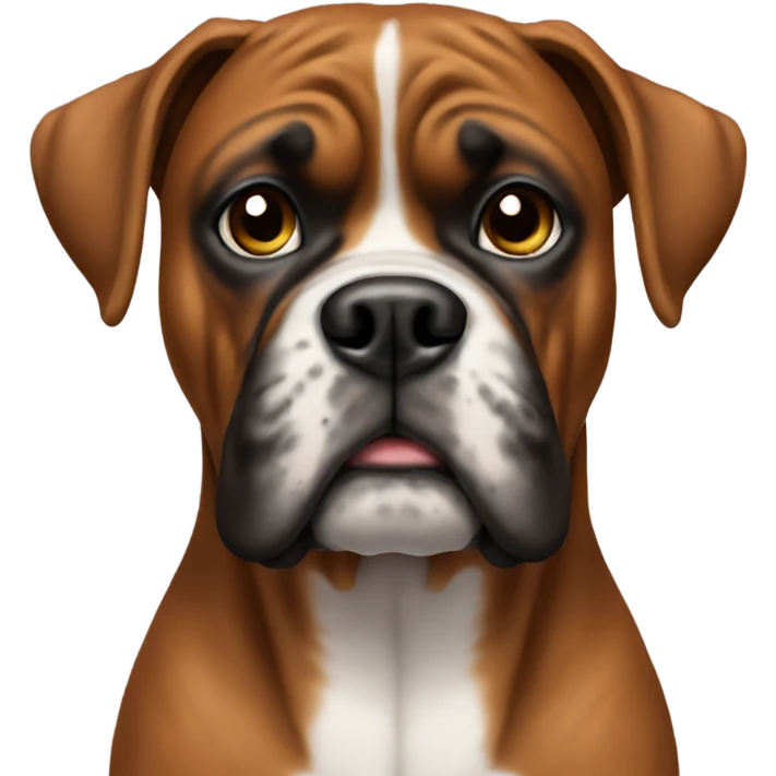 Boxer dog emoji