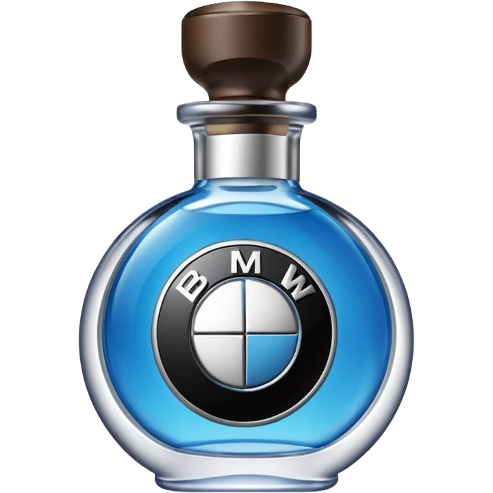 BMW logo inside a perfume bottle emoji