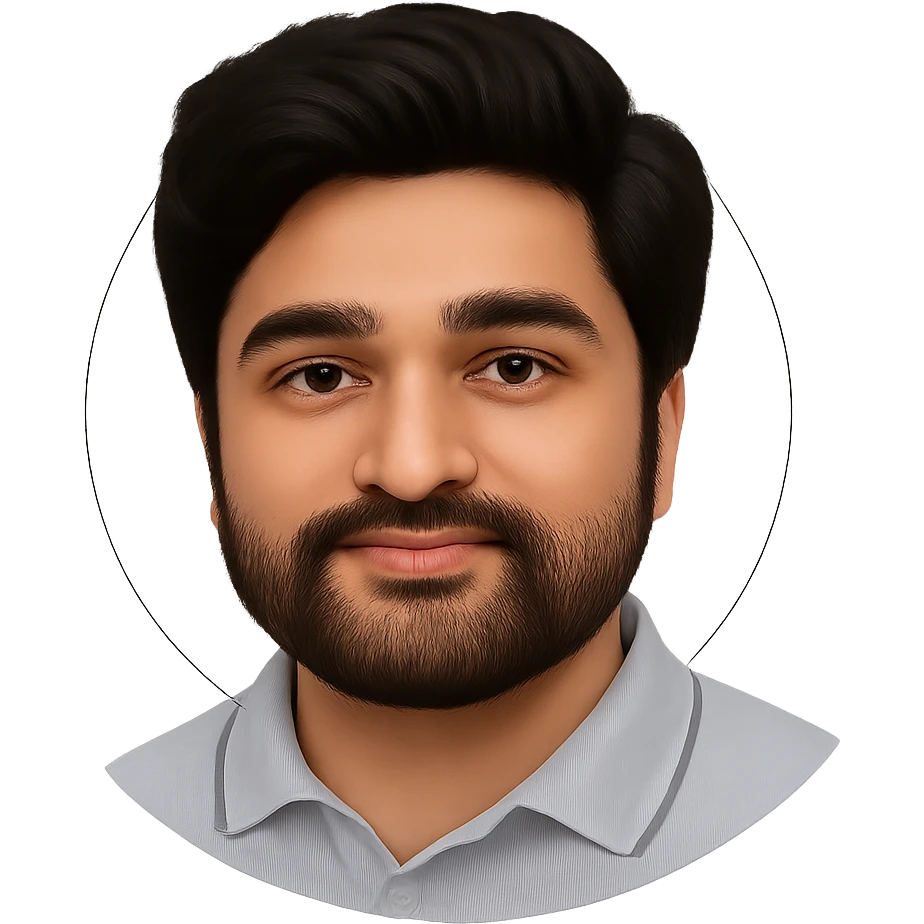 Create a custom emoji from the provided photo for Slack. Remove the background and crop to the face and shoulders. Focus on making the face closely match the original photo in shape and features, keeping it true to the original without unnatural alterations. Add a well-groomed beard and mustache that matches the person's style. Format the emoji in a circular shape with a transparent background, suitable for Slack custom emoji upload. emoji