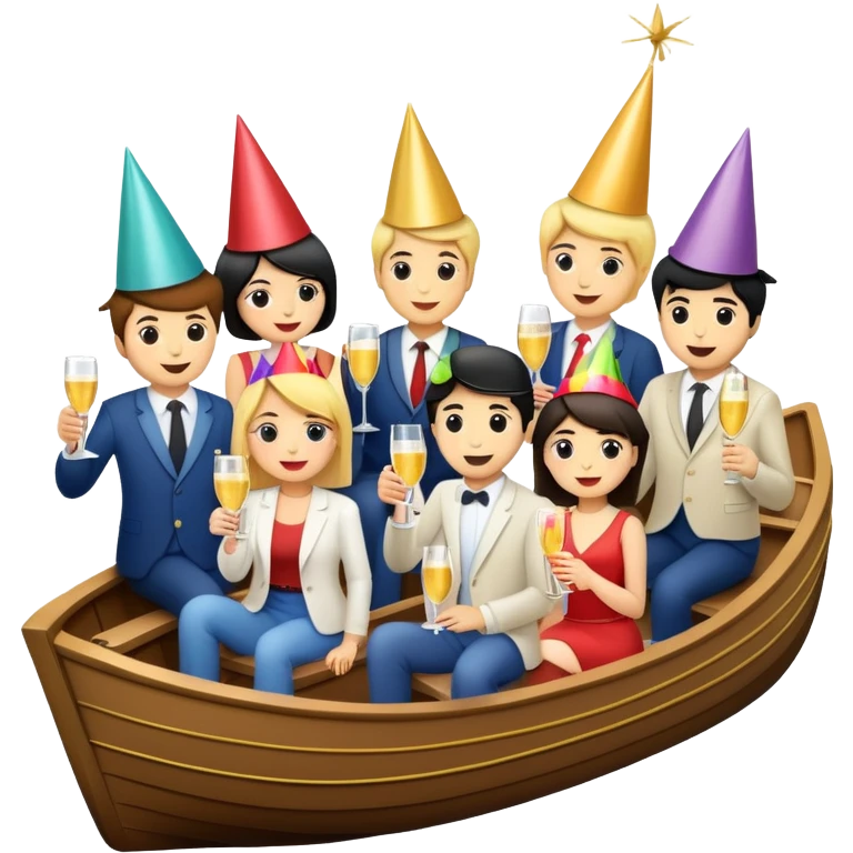 boat party emoji