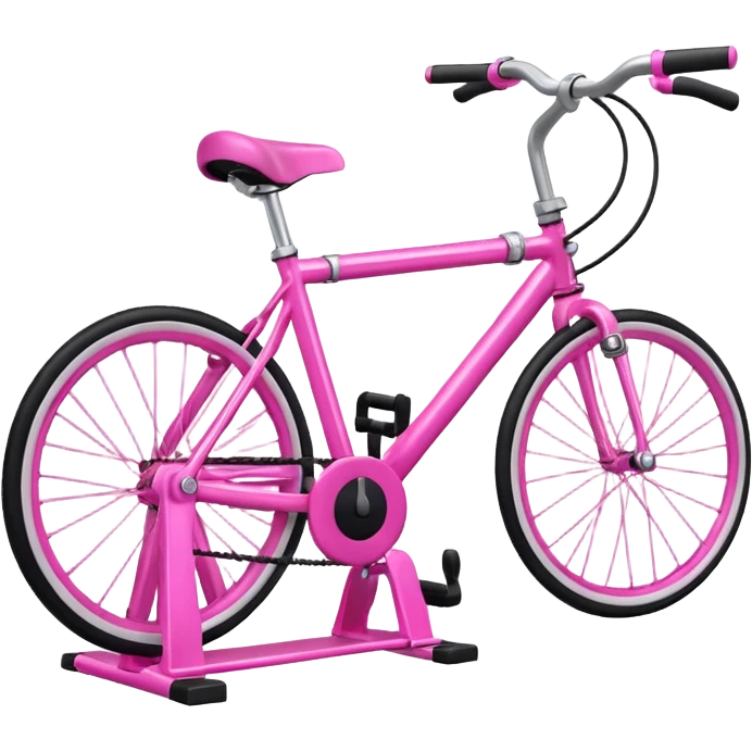 pink bike pump emoji
