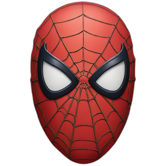 Spiderman mask emoji