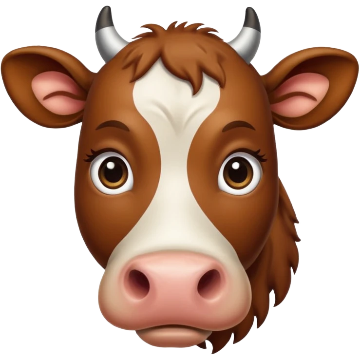 sad cow emoji