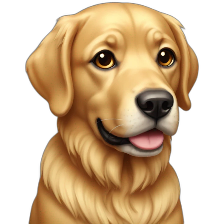 GOLDEN RETREVIER emoji