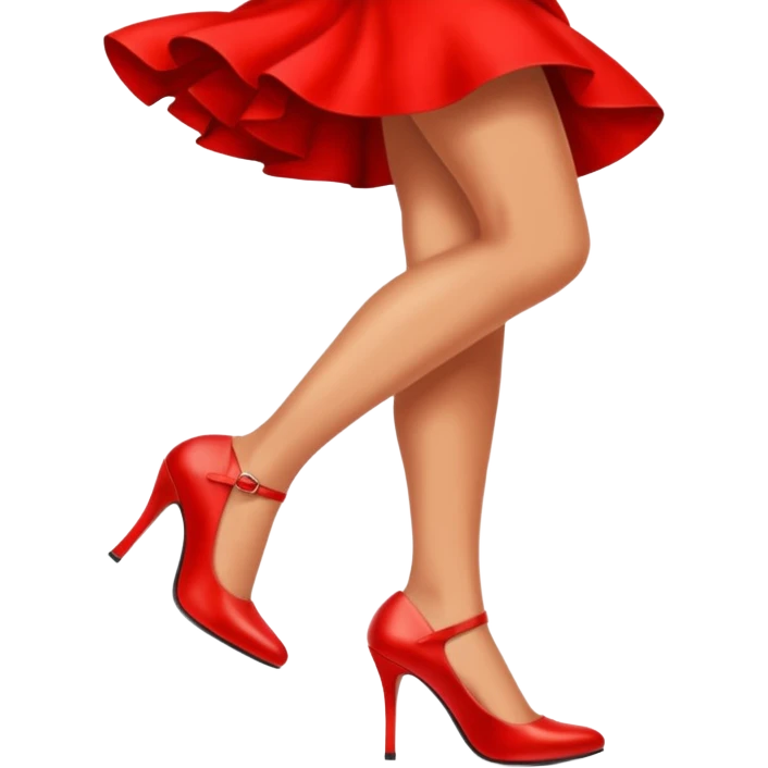 Heels dance emoji