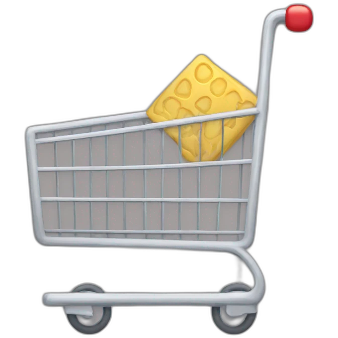 Cart shopping emoji