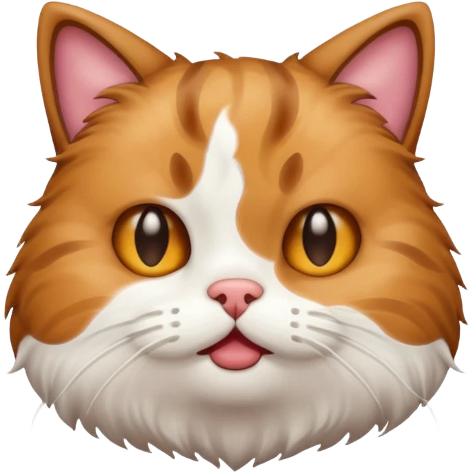 Pooping cat emoji