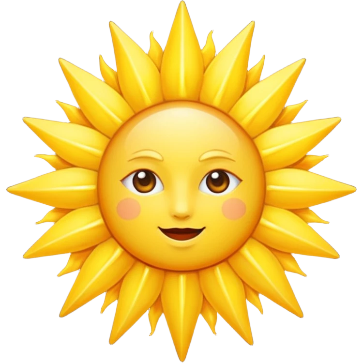 sun star emoji