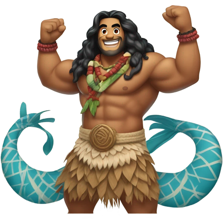Maui singing you’re welcome emoji