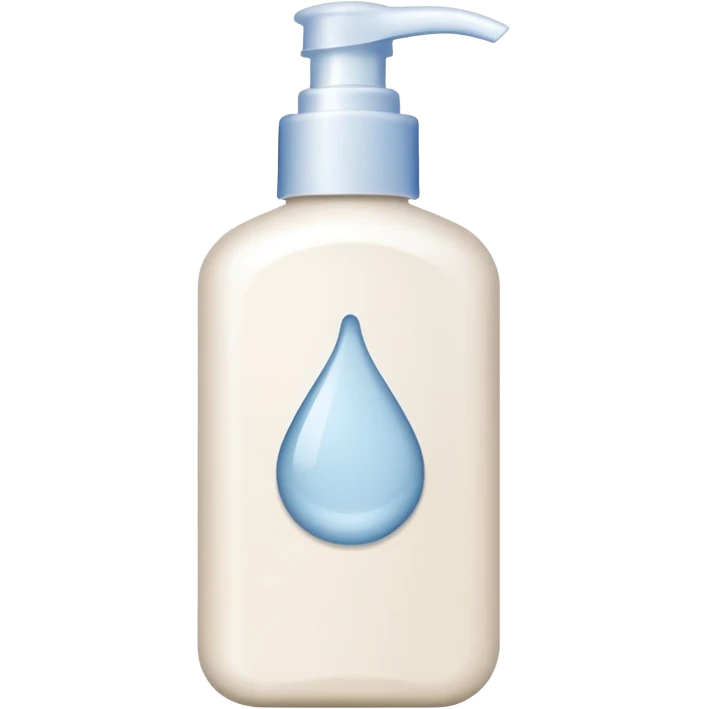 simple emoji of a lotion bottle representing dermatology emoji