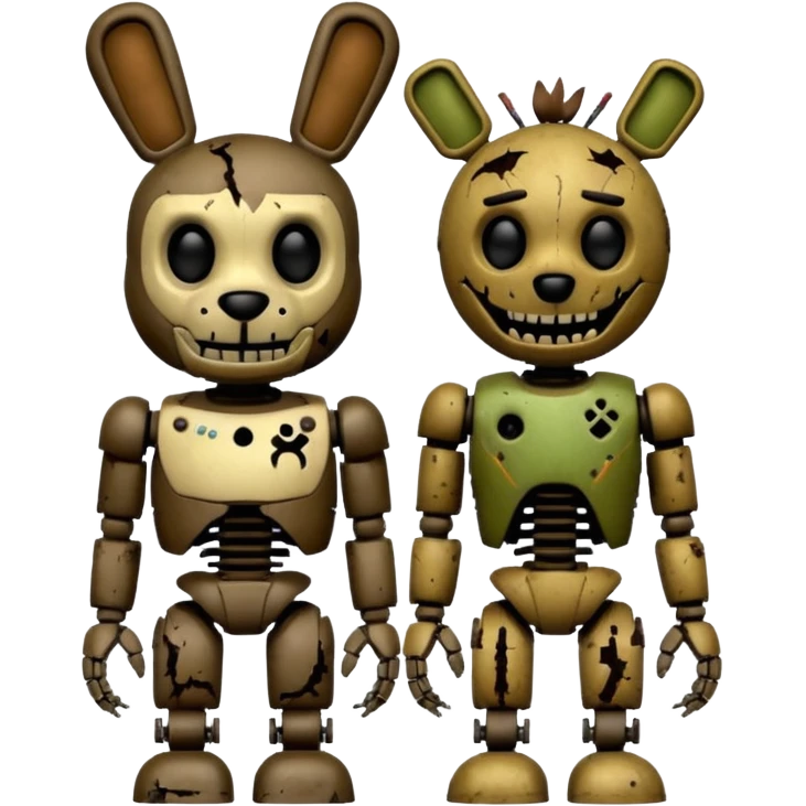 Freddy and springtrap emoji