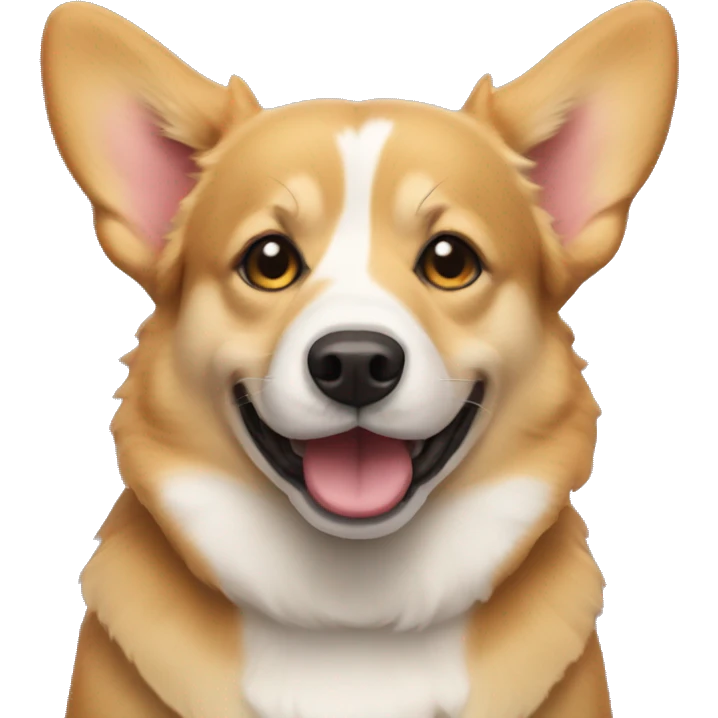 Golem retriever corgie mix emoji