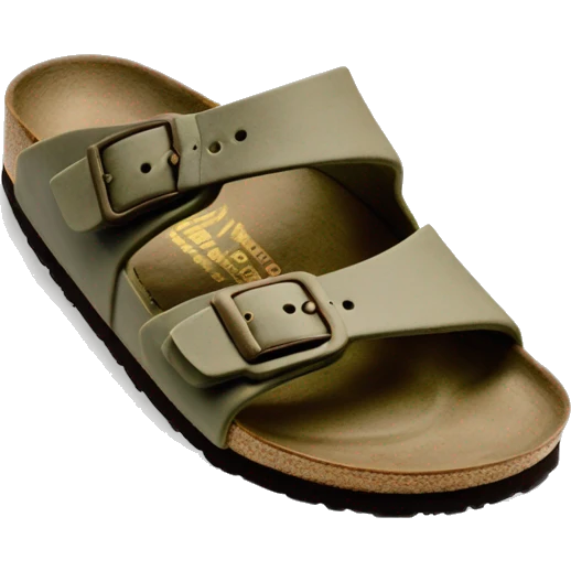 Birkenstock clogs khaki washed color close toed emoji