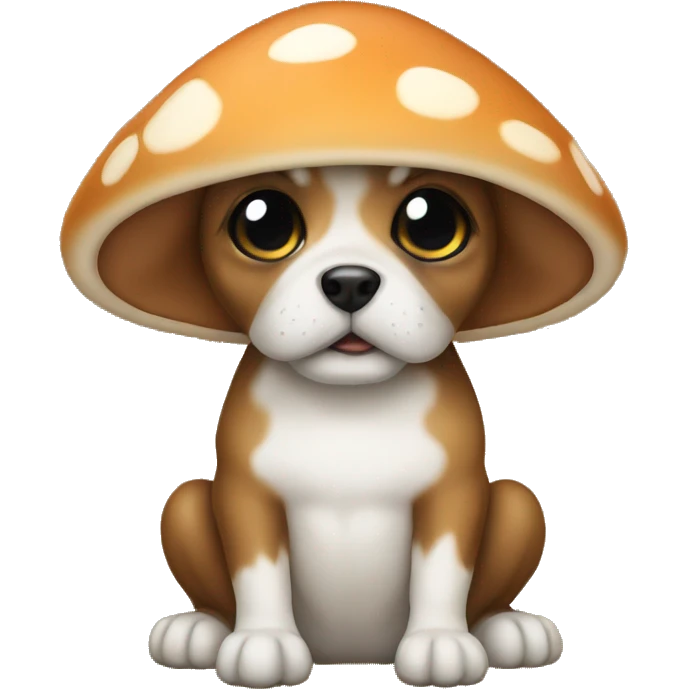 mushroom puppy emoji