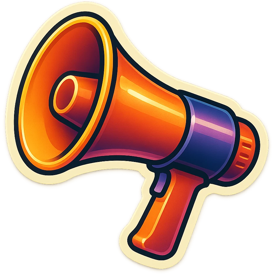 megaphone emoji