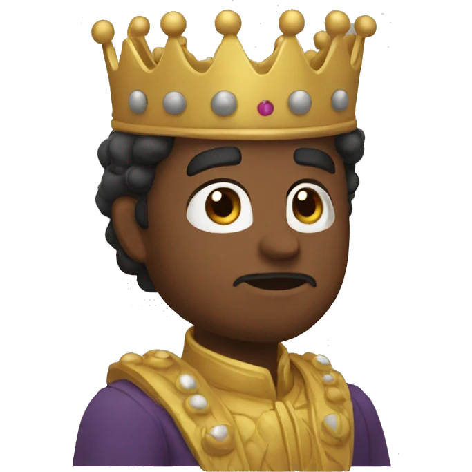 King blawdin salute emoji
