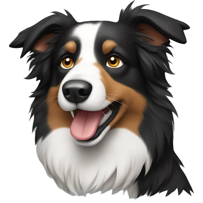 Border collie emoji