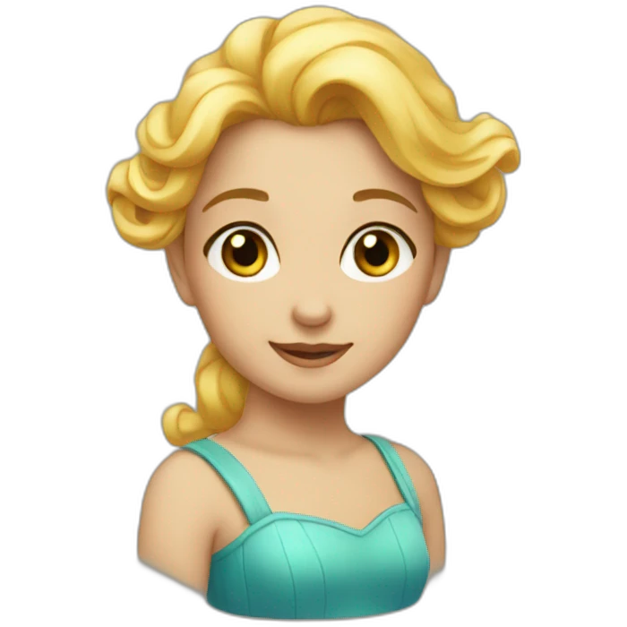 Petite sirène emoji