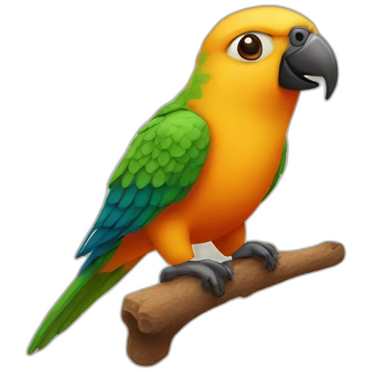 coffee-parrot emoji