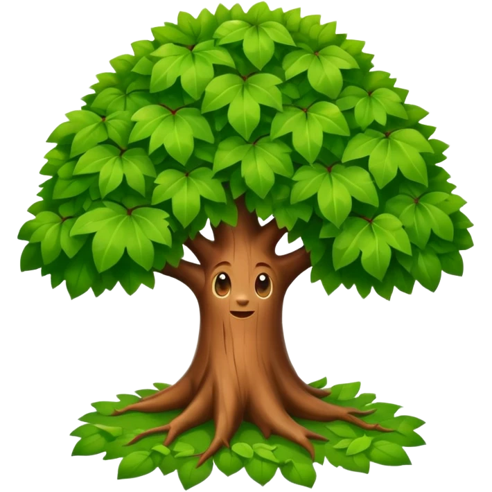 beautiful tree emoji