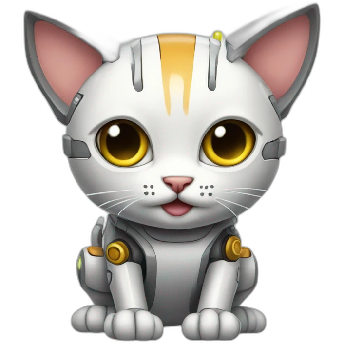 robot cat emoji