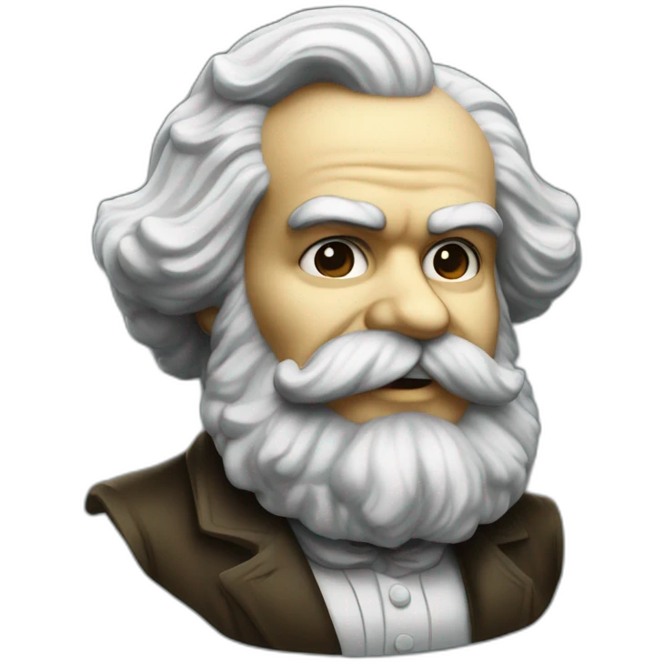 karl marx pinup emoji