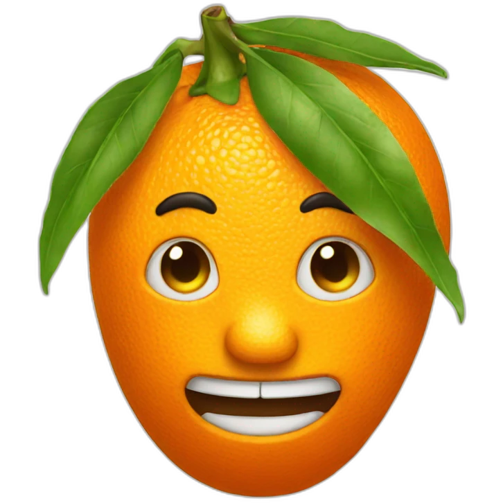 orange emoji