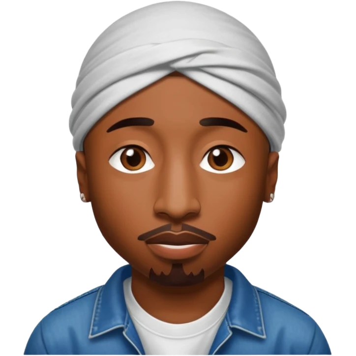 Сделай 2Pac emoji