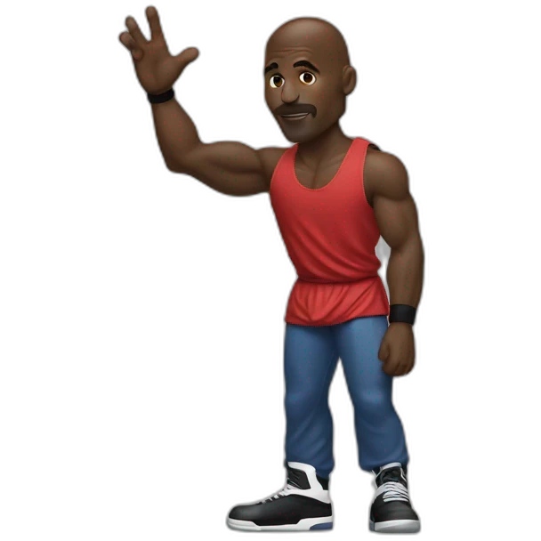 Michael Jordan Shrug emoji