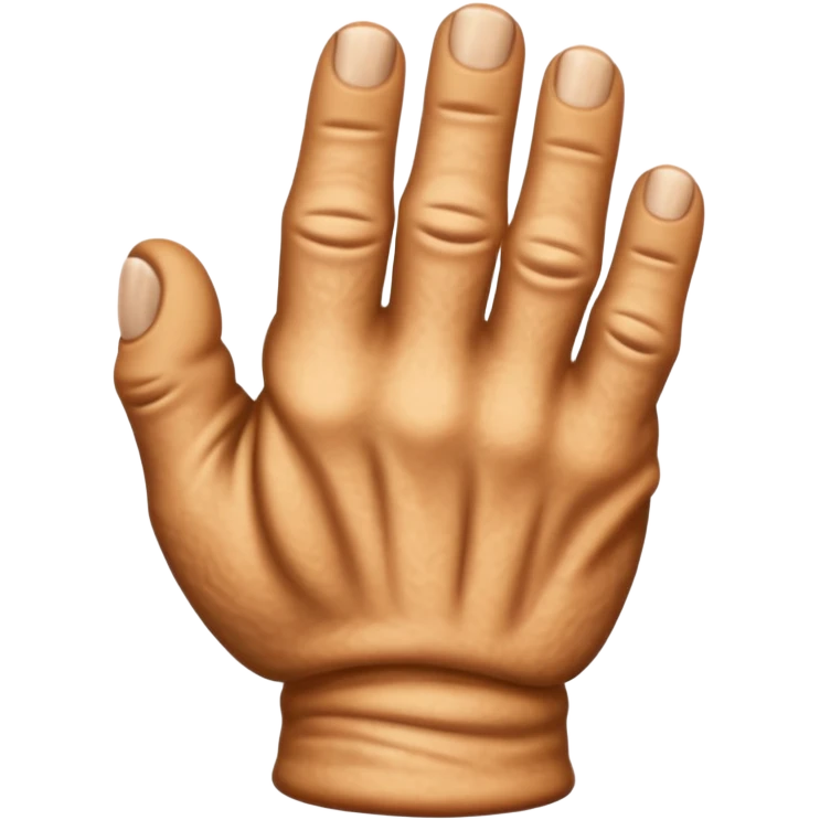 back of knuckle emoji
