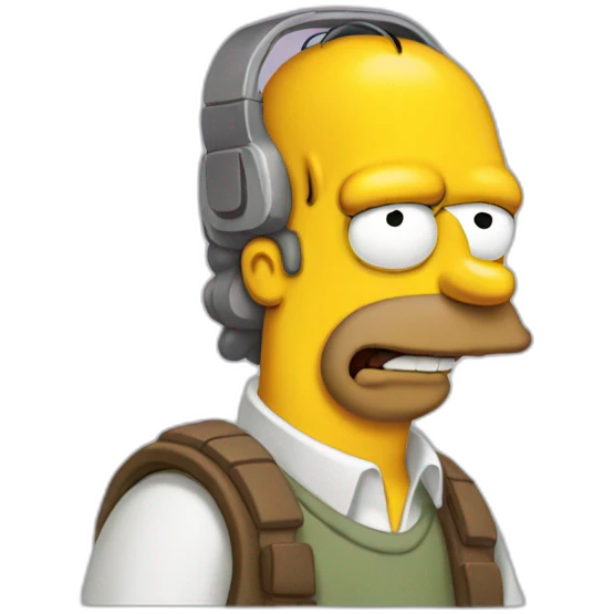 HOMERO SIMPSON emoji