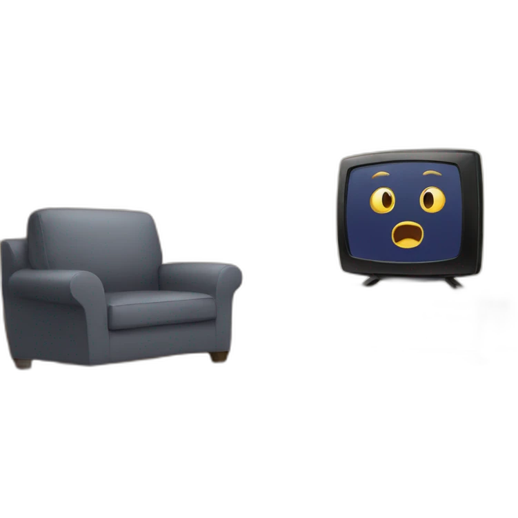 watching tv emoji