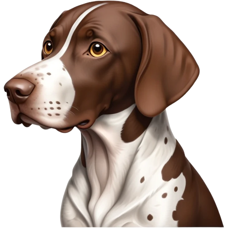 German shorthaired pointer emoji