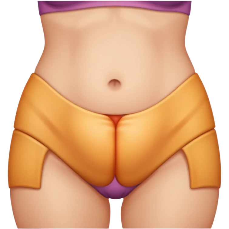 woman's stomach emoji