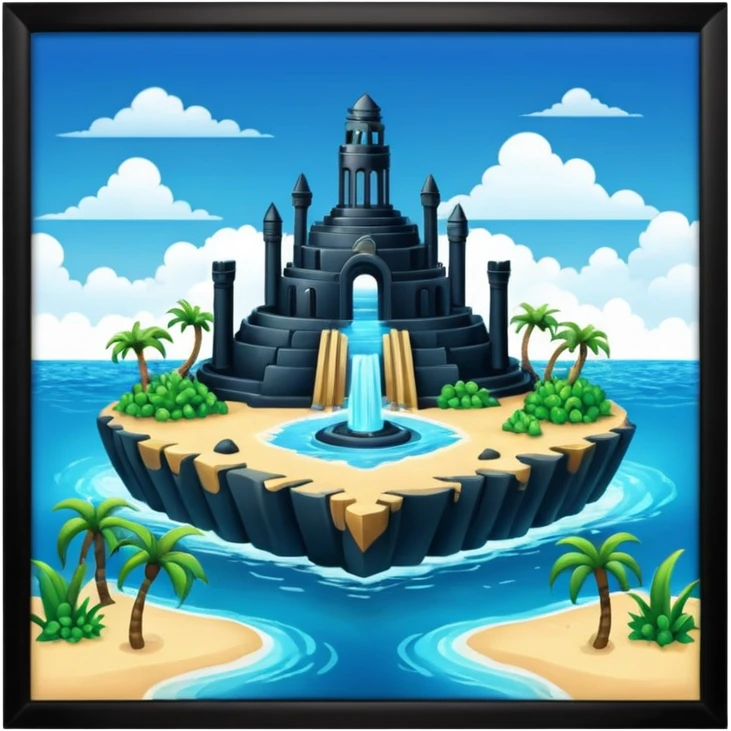 The Lost Island of Atlantis emoji