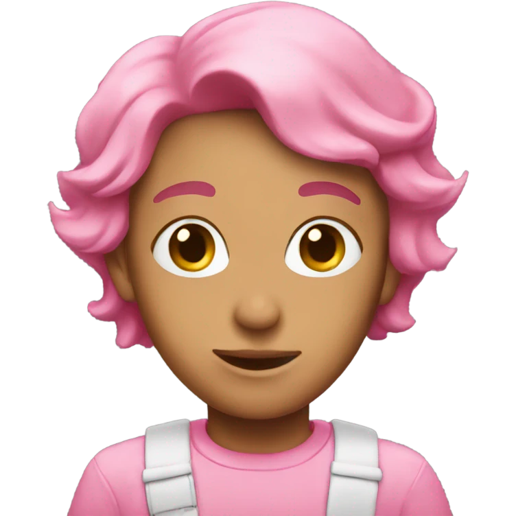 Pink start  emoji