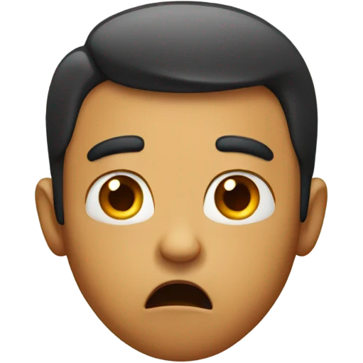 Surprised expression  emoji