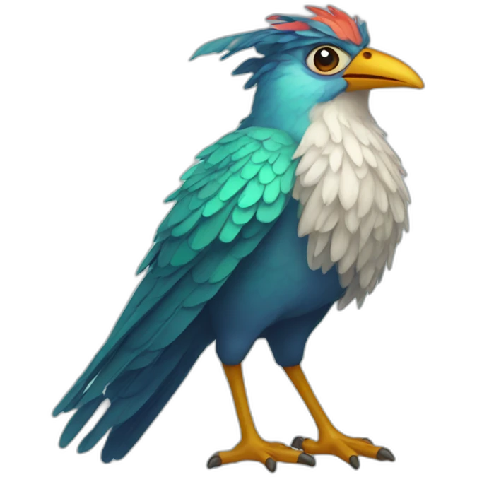 Fantasy bird emoji
