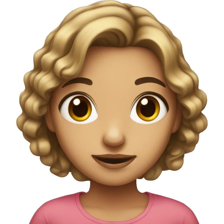Cute girl  emoji