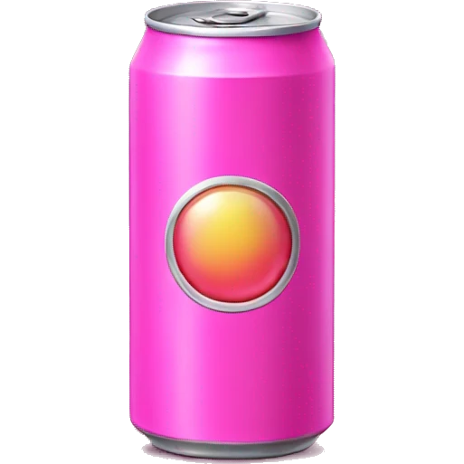 pink energy drink emoji