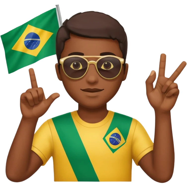 😏🕶️🤏🇧🇷 emoji